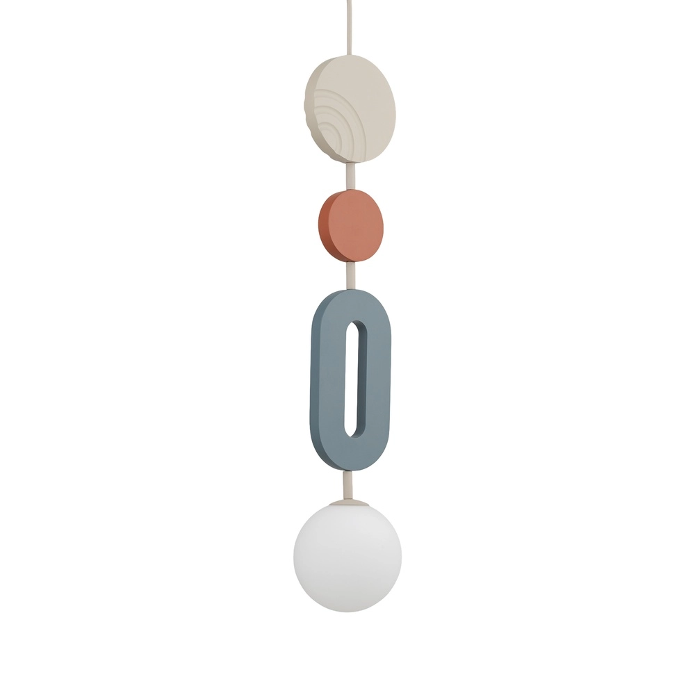 Unieke hanglamp Drops Color umbra blauw Lyora 5903139111959