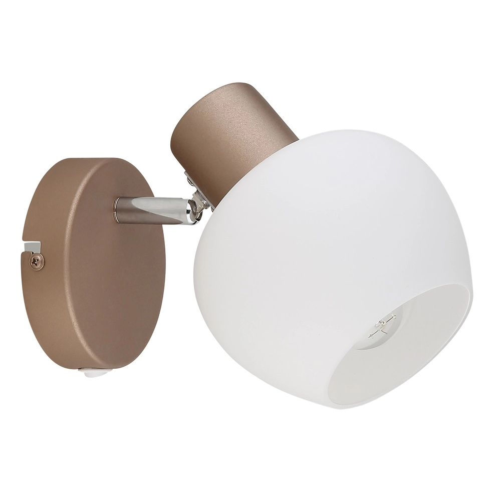 Wandlamp Eileen koffie bruin Globo 9007371586561