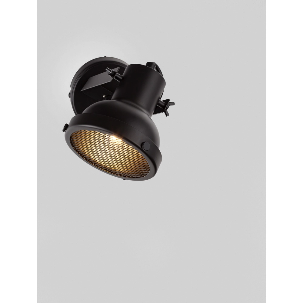 Wandlamp Ruvi zwart Lyora 5212017446343