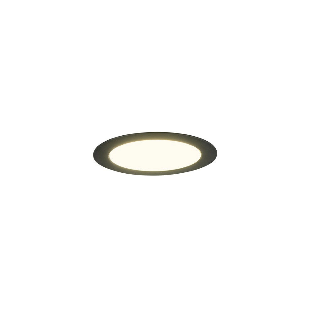 Inbouwspot Ural zwart Ø 22,1cm