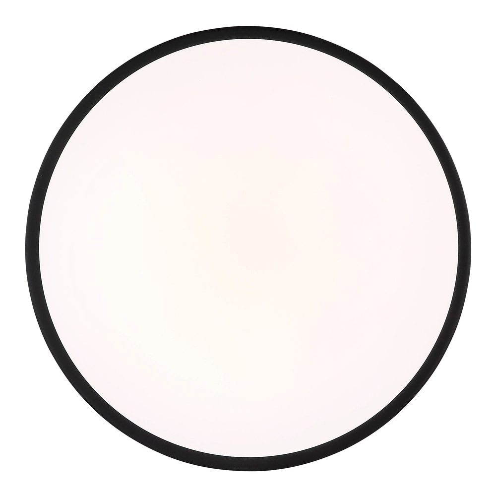 Design plafonniere Nielsen zwart Ø 33,2cm Globo 9007371572670