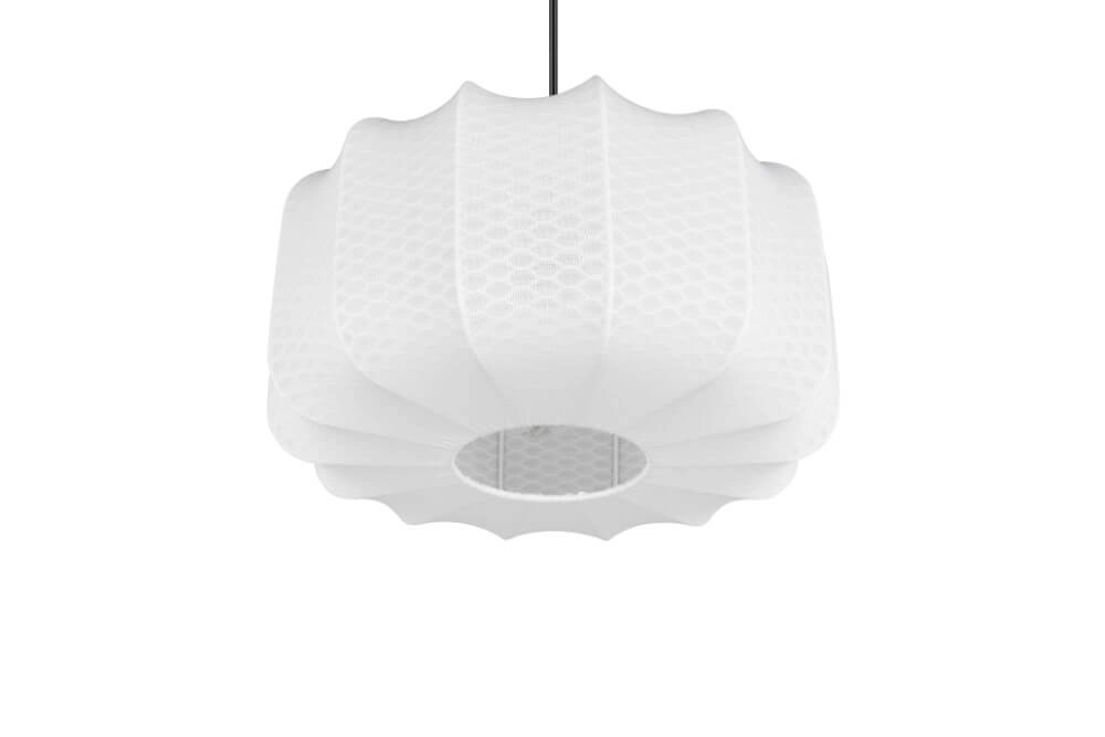 Witte design hanglamp Madleine Ø 40cm Trio 4017807638226