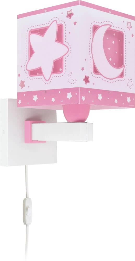Roze wandlamp Moonlight voor kinderkamer Dalber 8420406001920