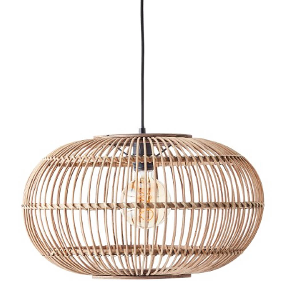 Rotan hanglamp Woodball Ø 44,5cm Rotan hanglamp Woodball Ø 44,5cm