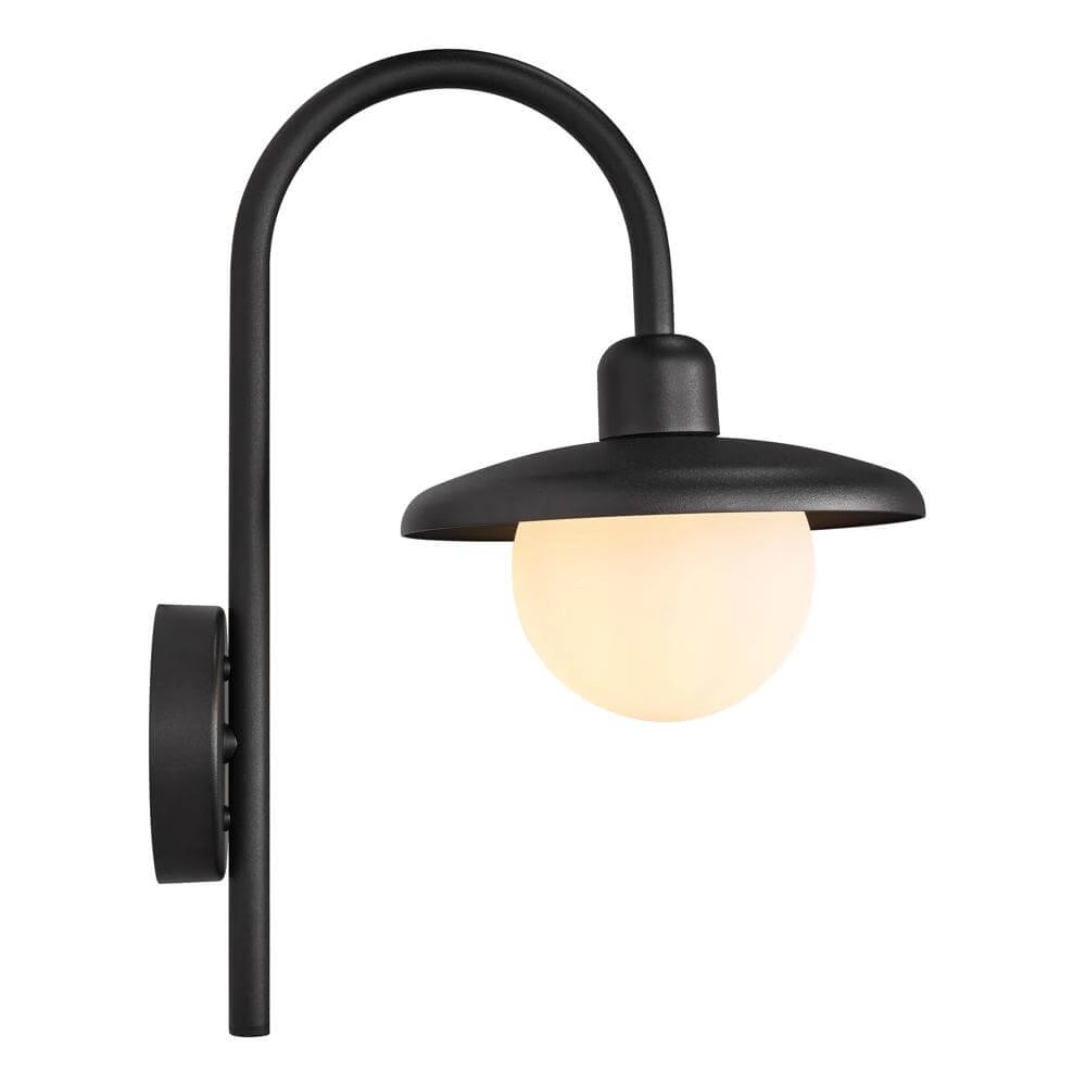 Zwarte buitenlamp Berlo design Nordlux 5704924017643