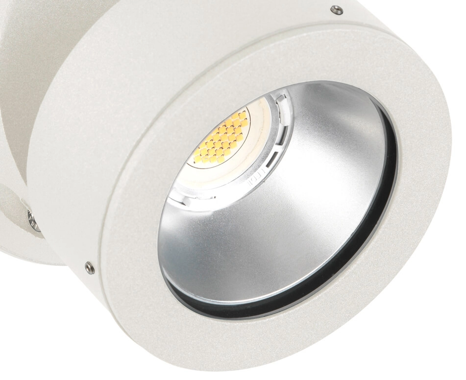 Buitenverlichting opbouwspot Growie wit Albert 4007235823899
