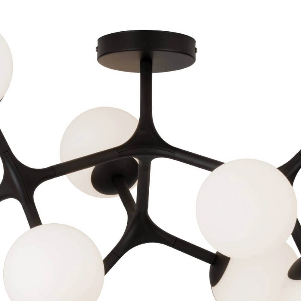 Design plafondlamp Maragall 9-lichts zwart Stars of Light 9002759395322