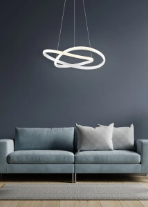Led hanglamp Course Ø 60cm Trio 4017807476989