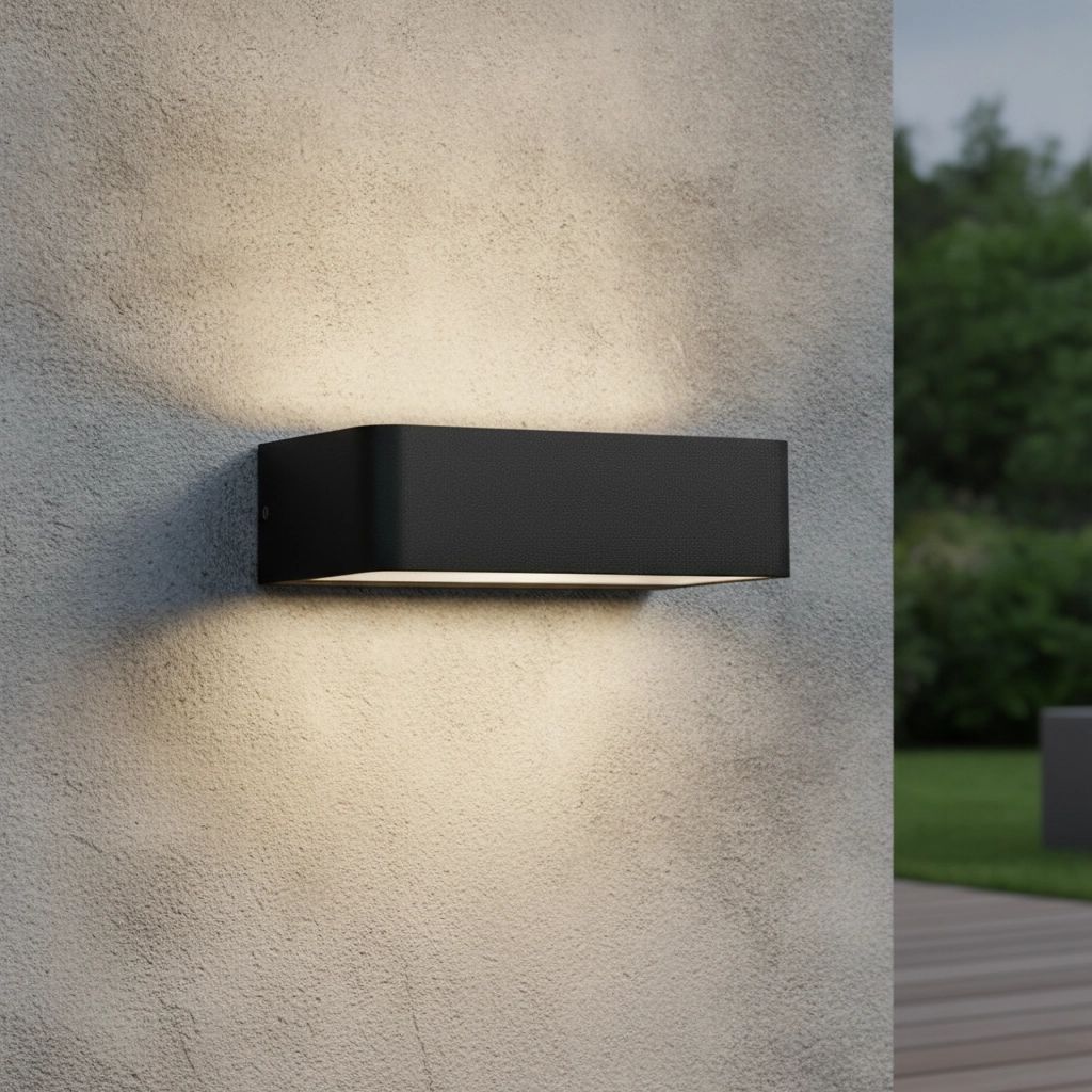 Solar wandlamp Videno antraciet
