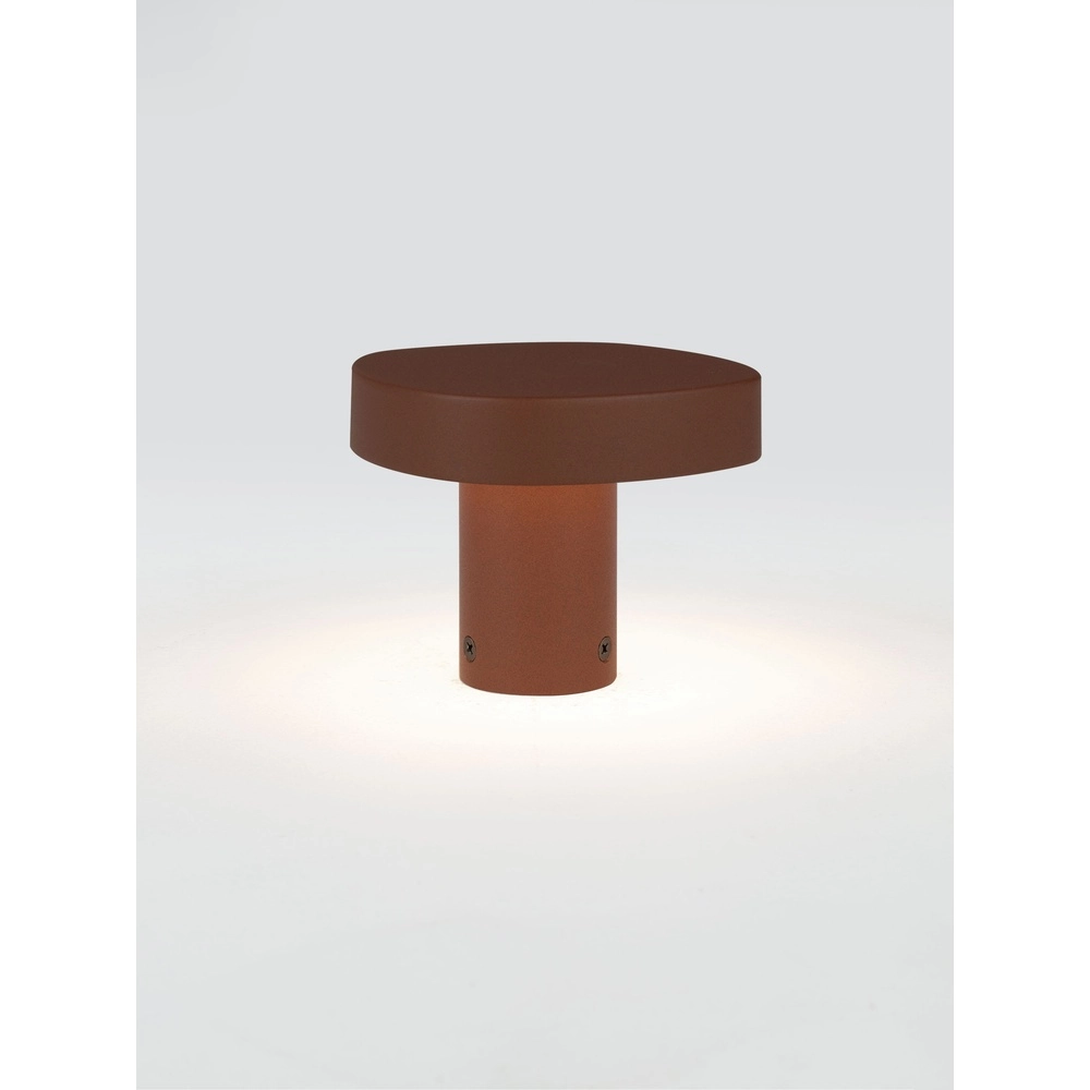 Design tuinlamp Balic 10cm roest bruin Lyora 5212017497161