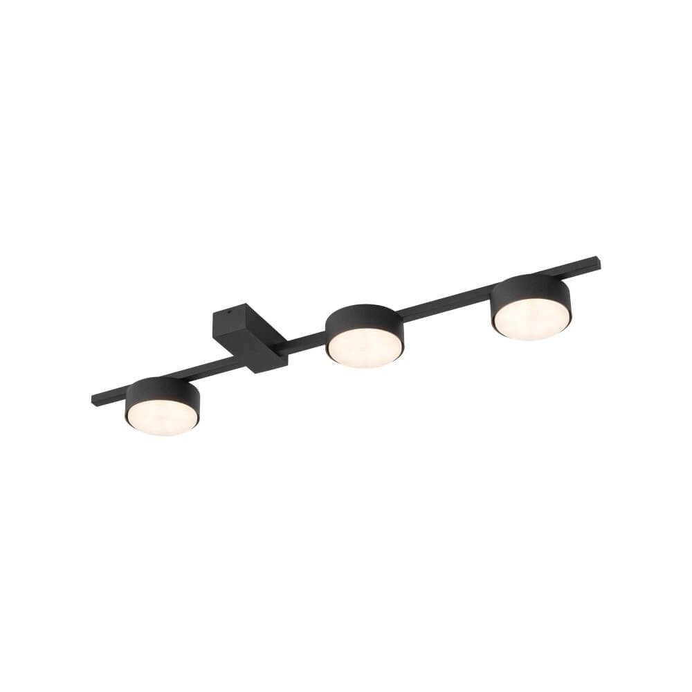 Strakke plafondlamp Pills 3-lichts