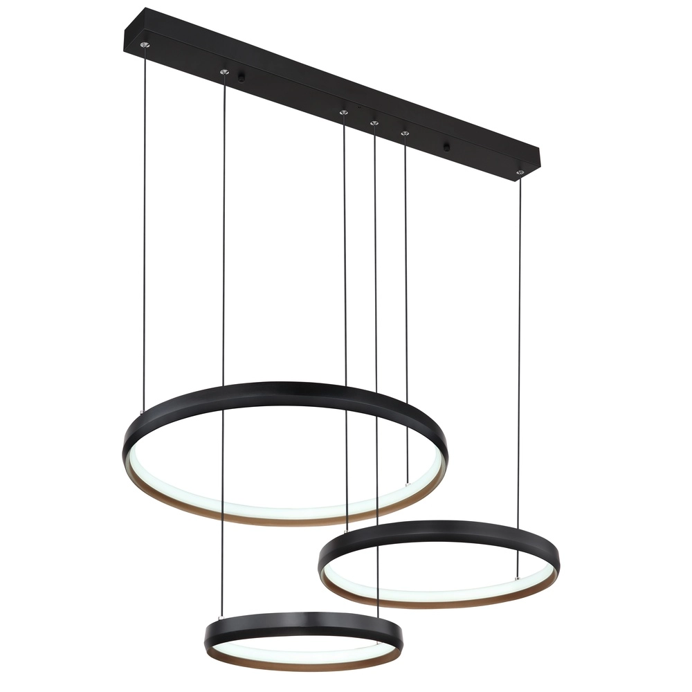Zwarte hanglamp Halli design Globo 9007371434657