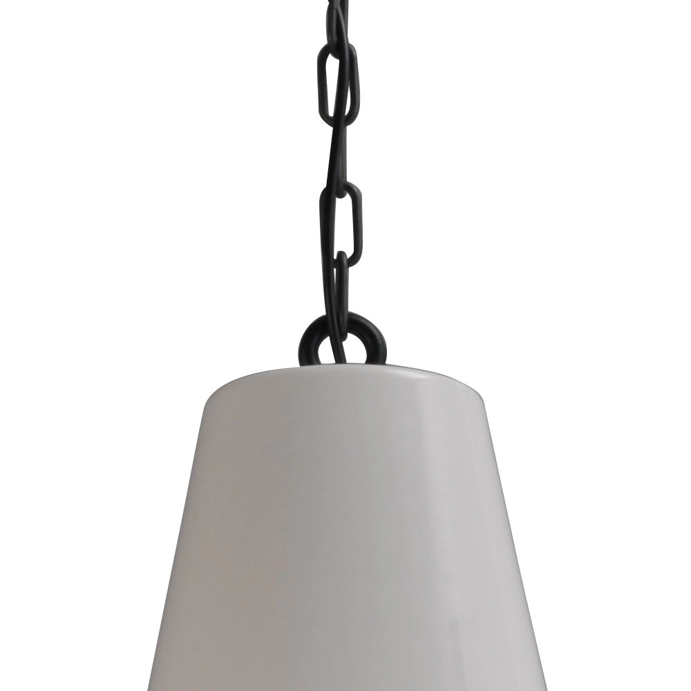 Retro hanglamp Prato XXL Industria 67 Grid wit met zwart Masterlight 8718121234991