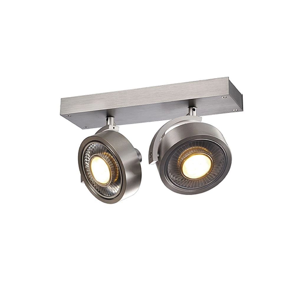 Design spots Kalu 2 QPAR111 2-lichts metaalgrijs SLV 4024163142434