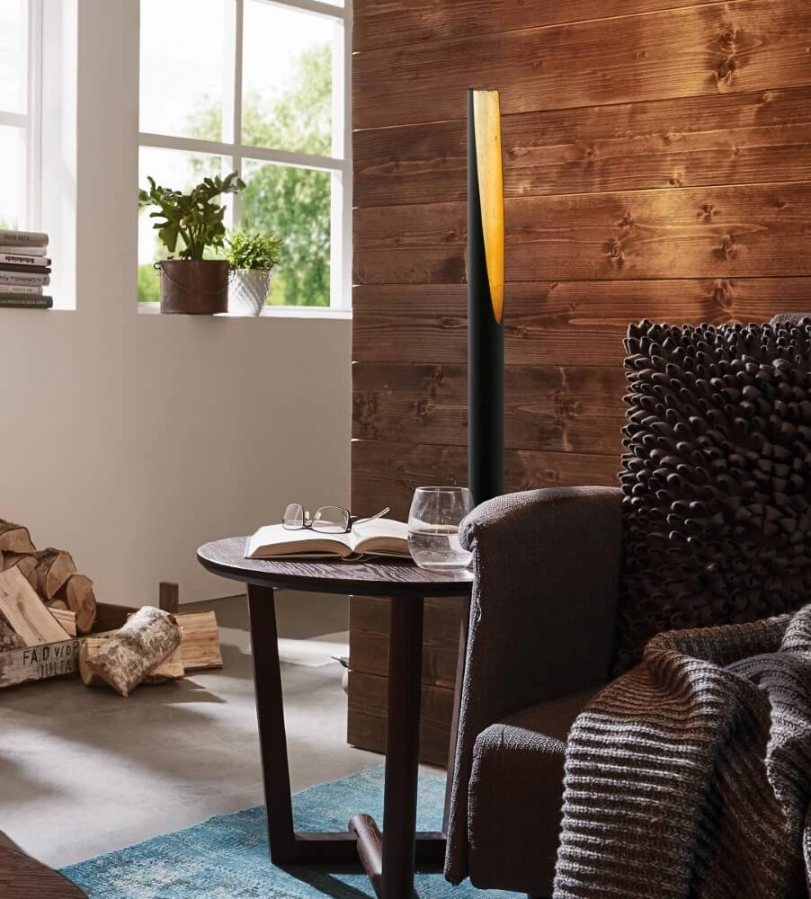 Zwart met gouden vloerlamp Prebone 180cm Stars of Light 9002759397593
