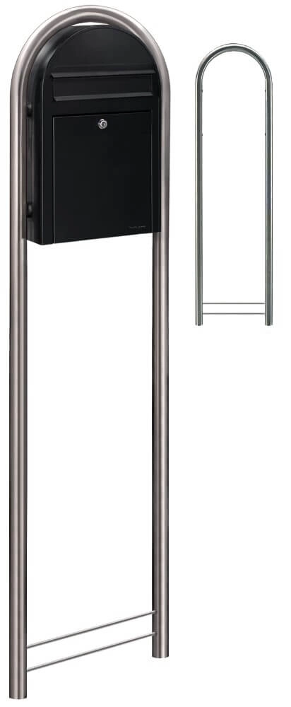 Brievenbus Classic S st9005 Struktuurzwart Bobi 6417237039323