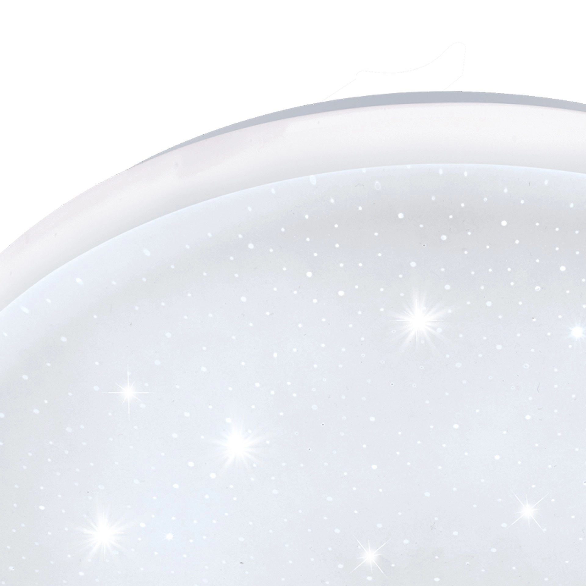 Ronde plafondlamp Frania-S 28cm - 3000K stereffect wit Eglo 9002759978778