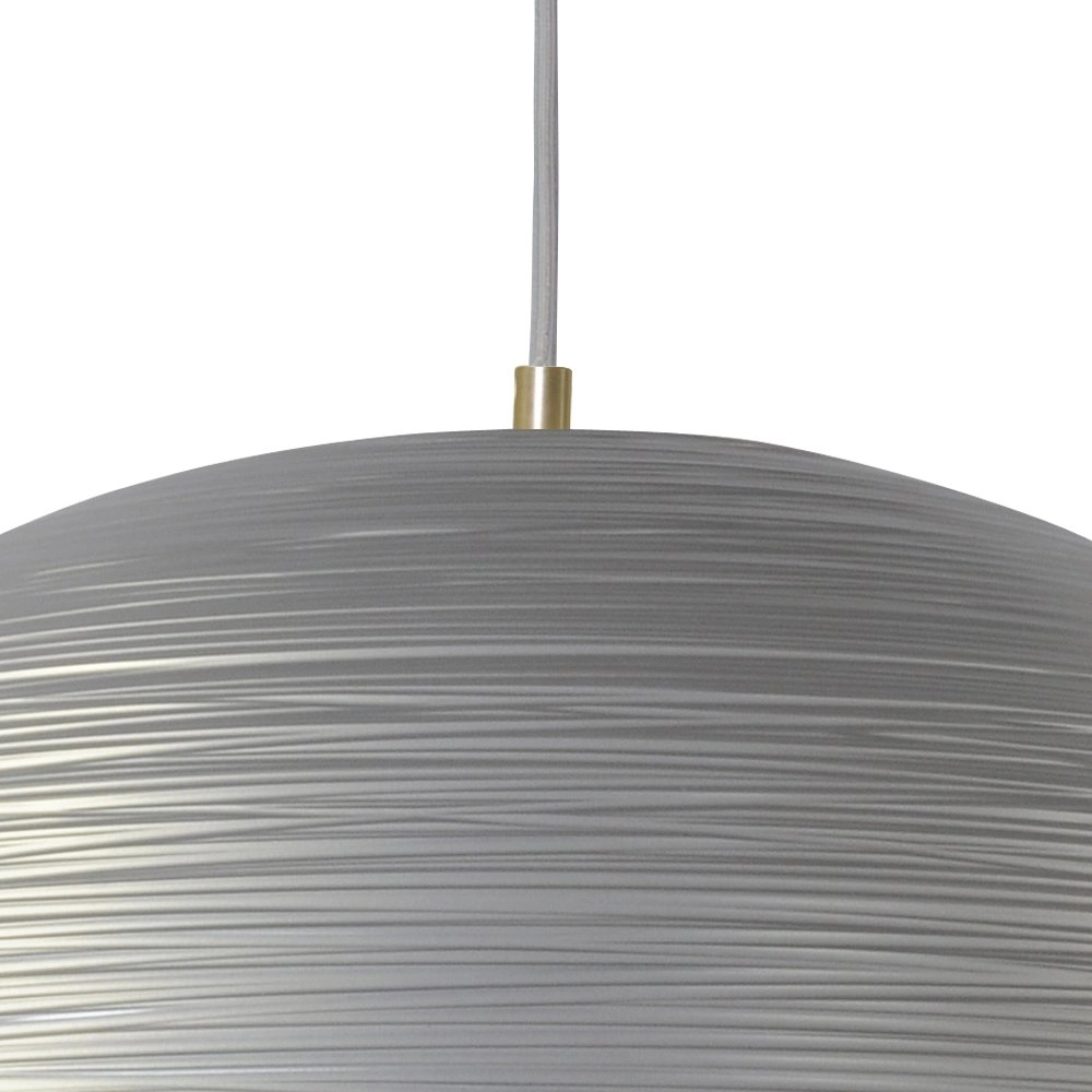Zilvergrijze hanglamp Concepto 60 Masterlight 8718121238500