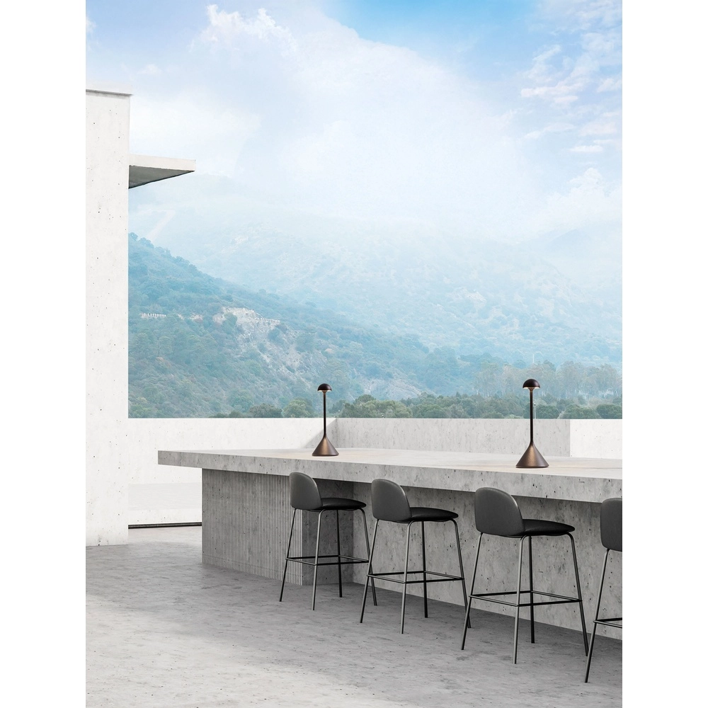 Table lamp Dalt black rechargeable with USB Lyora 5212017477026