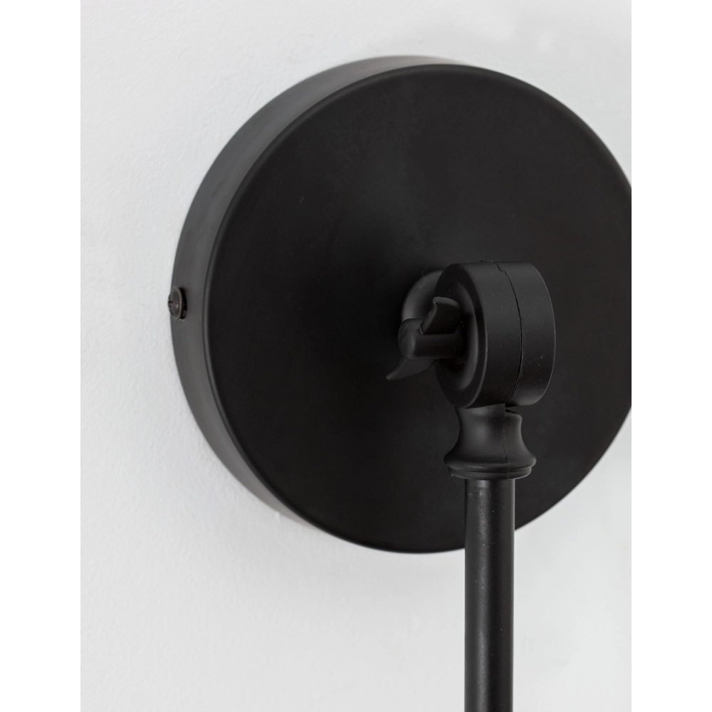 Wandlamp Virgo zwart Lyora 5212017420725