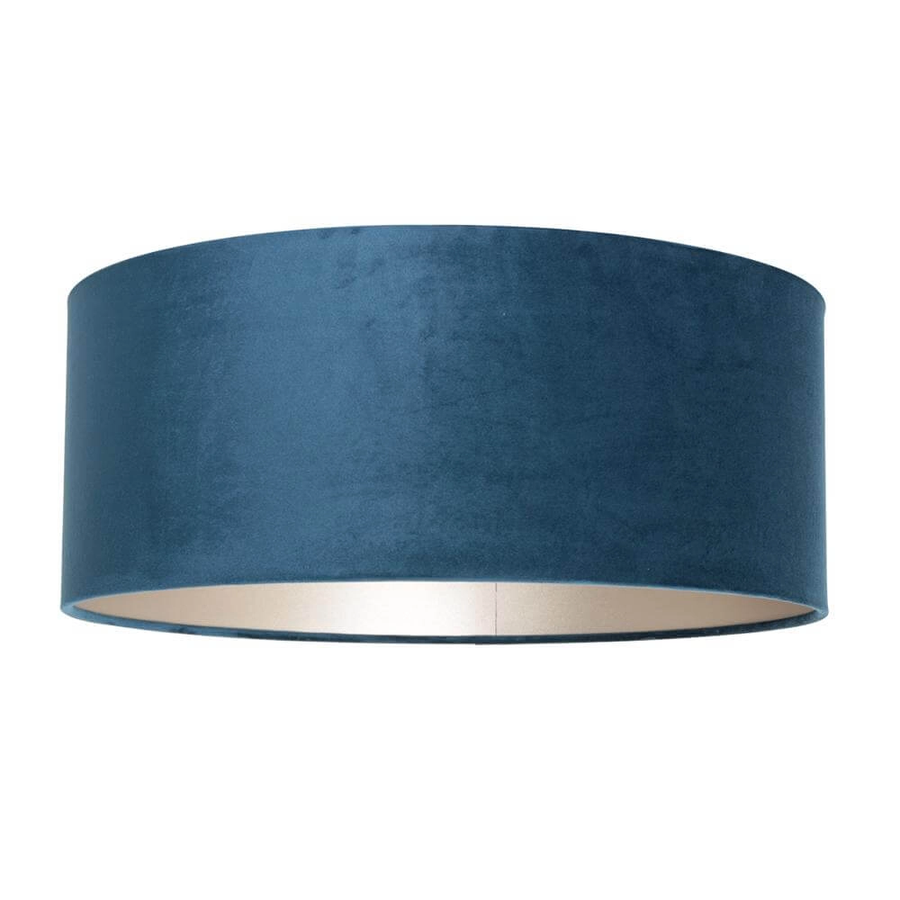 Vloerlamp 160cm Stang zwart met blauwe kap Steinhauer 8712746173918