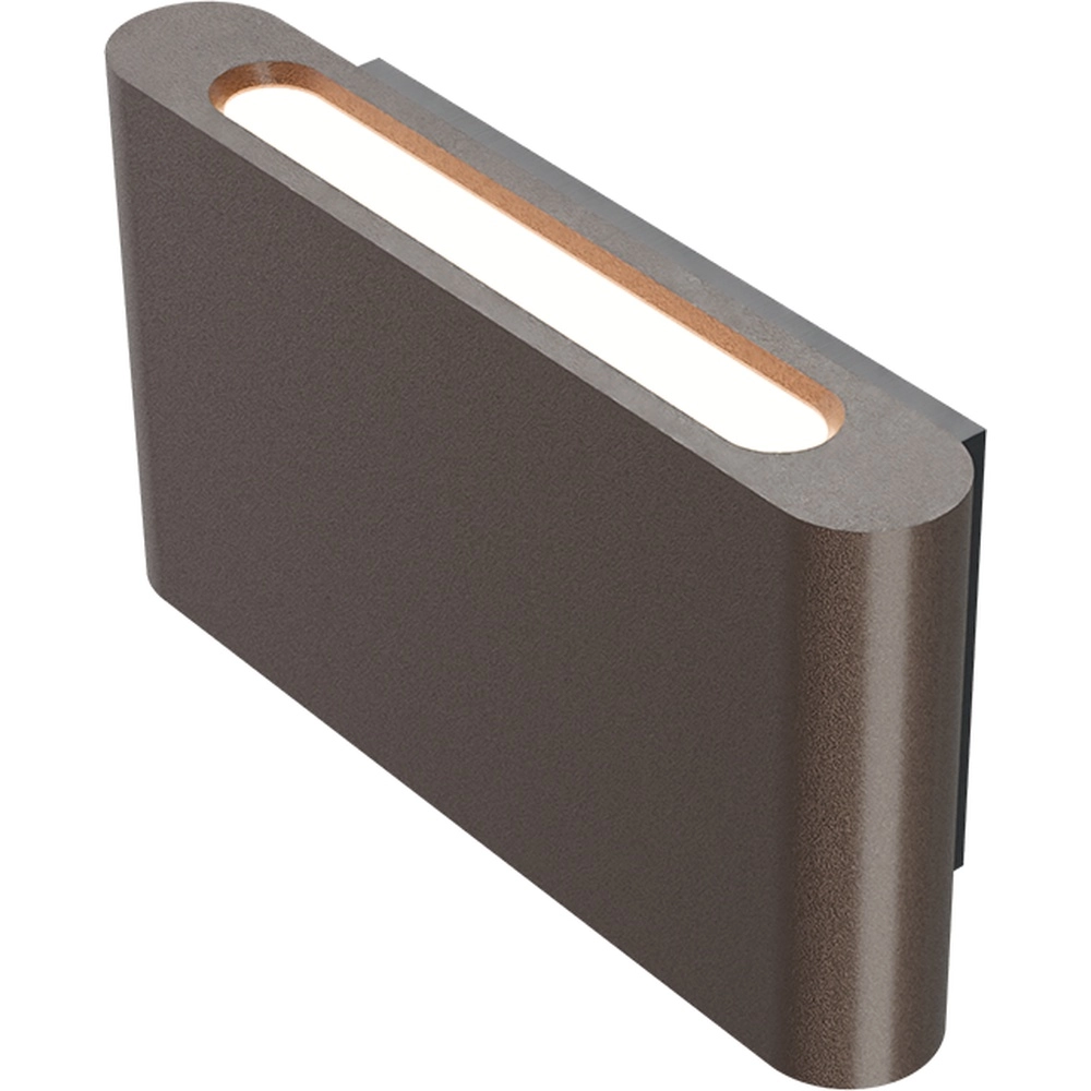 Moderne wandspot Atina 20cm cacao Masterlight 8718121385006