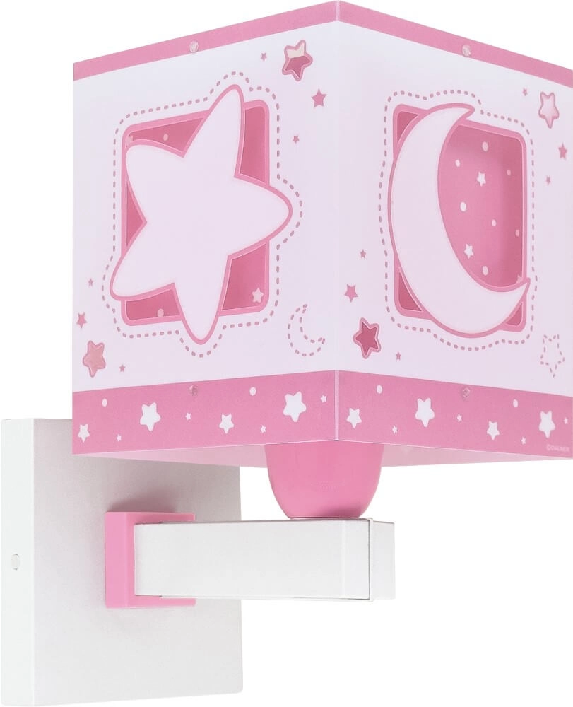 Roze wandlamp Moonlight voor kinderkamer Roze wandlamp Moonlight voor kinderkamer