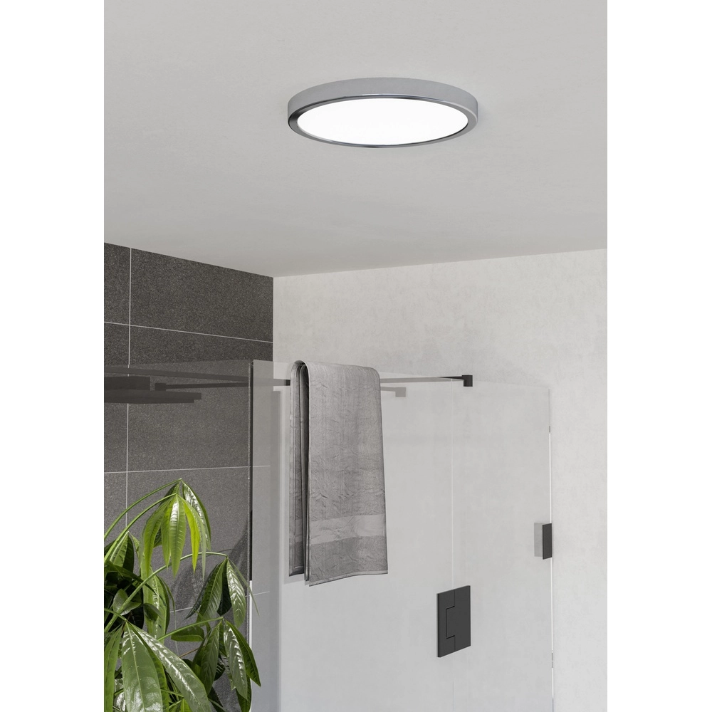 Chrome plafondlamp Fueva 6 led - Ø 27,7cm Eglo 9008606331079