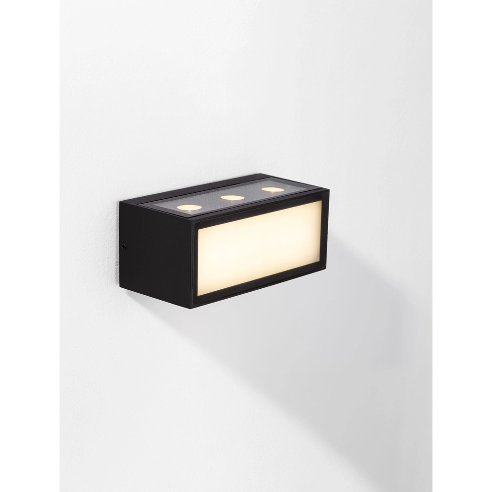 Unieke wandlamp Inga antraciet