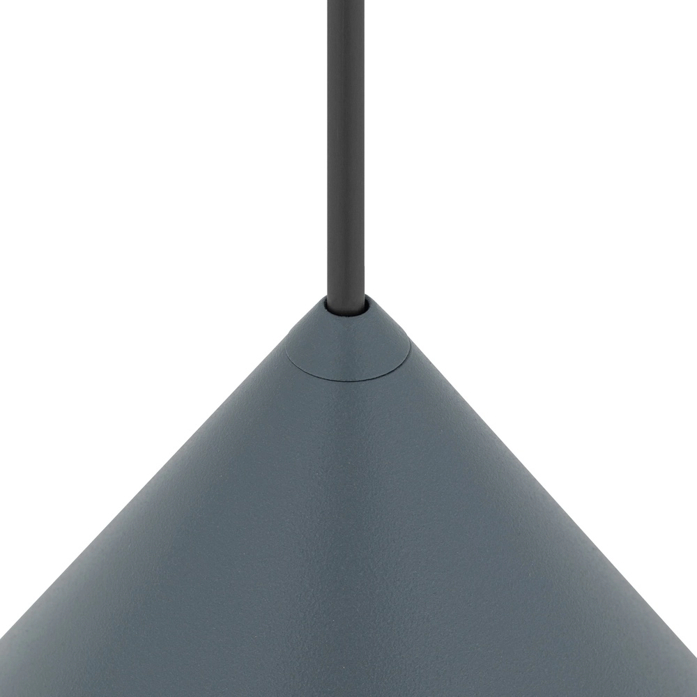 Design hanglamp Zenith umbra blauw Ø 20,5cm Lyora 5903139114912