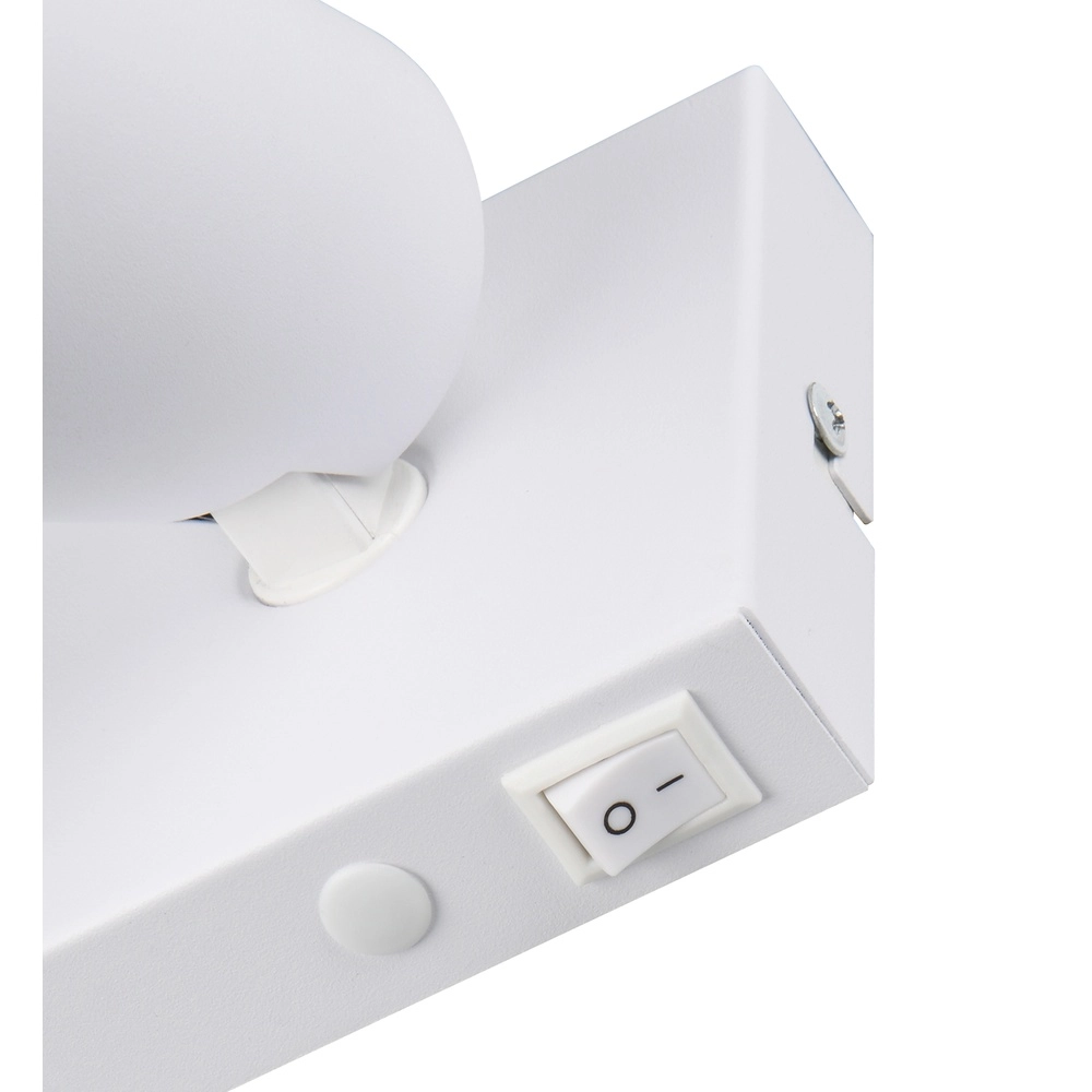 Wandspot Sharp wit met schakelaar Trio 4017807627749
