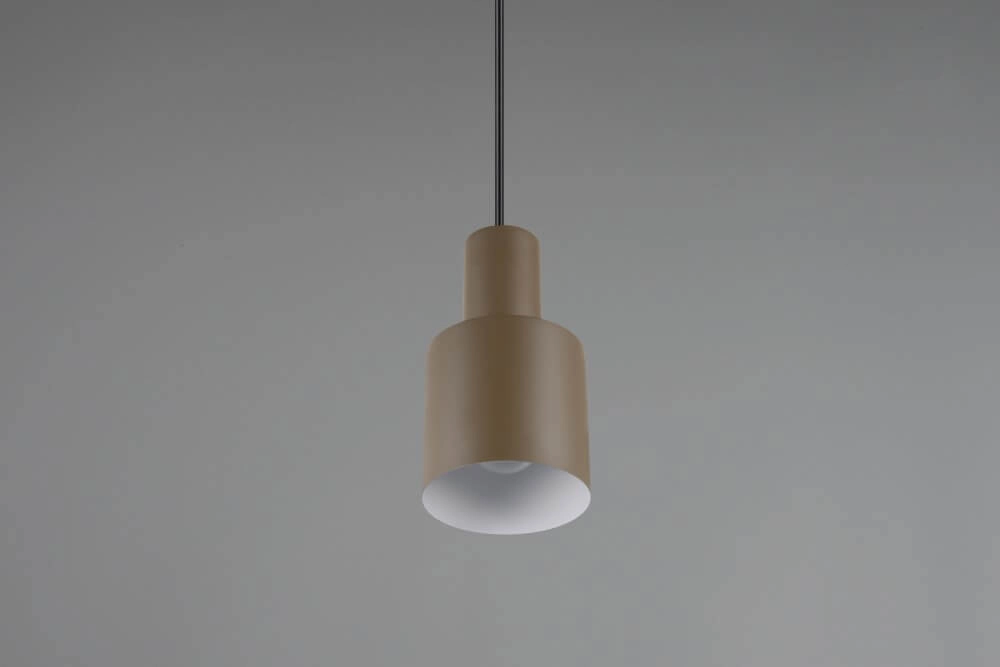 Taupe pendel Agudo Ø 12cm Trio 4017807613780