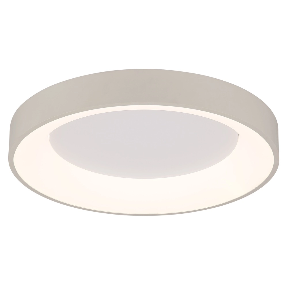 Moderne plafondlamp Gallegos zand bruin Ø 50cm