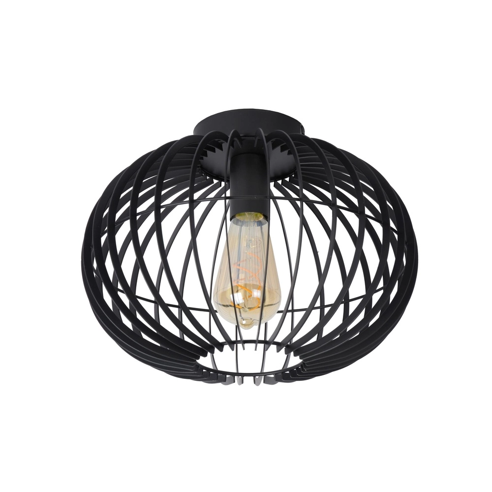 Plafondlamp Reda Ø 32cm zwart