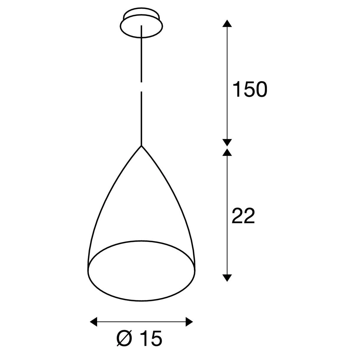 Mooie hanglamp Tonga 4 SLV 4024163099059