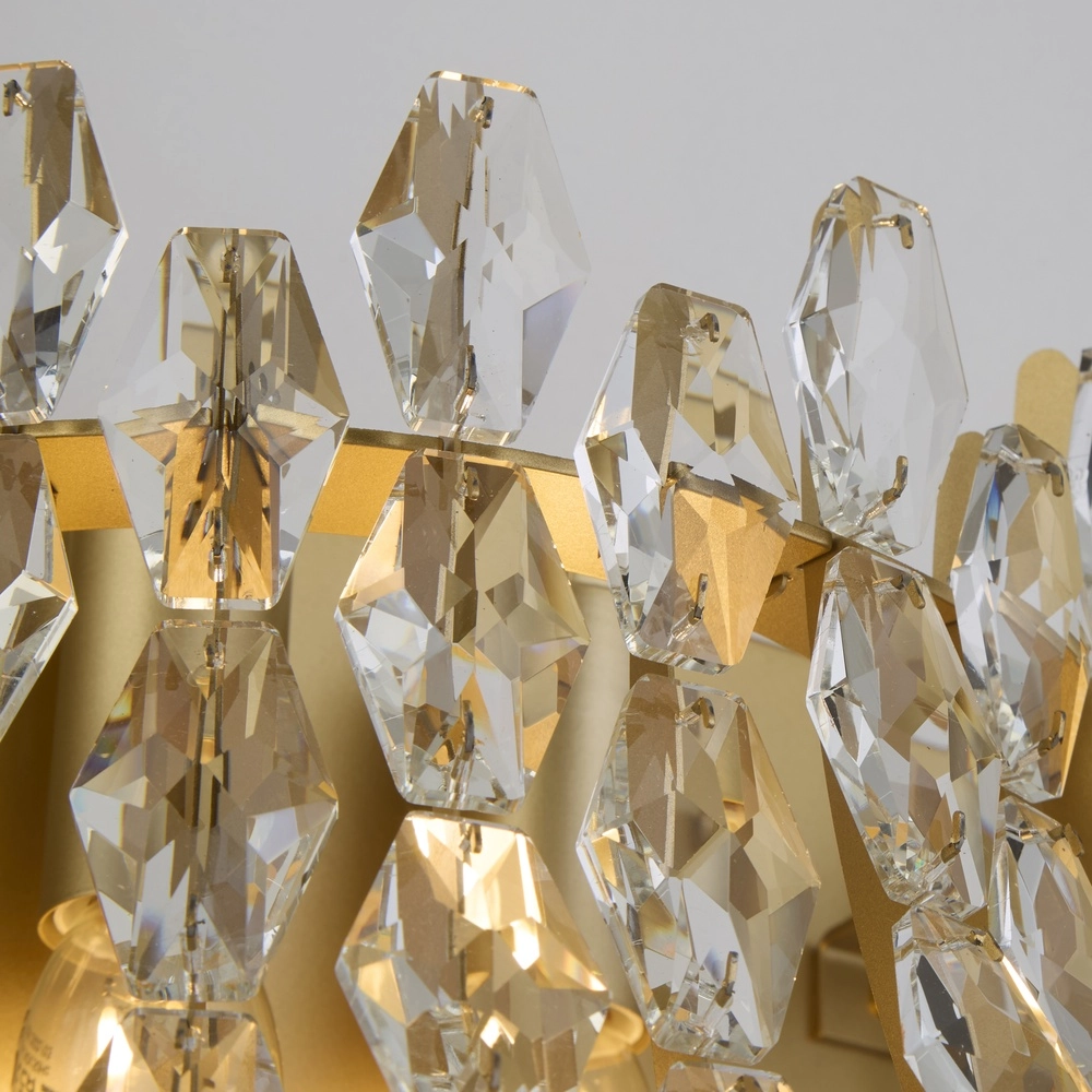 Wandlamp Monarch goud Searchlight 5,05342E+12