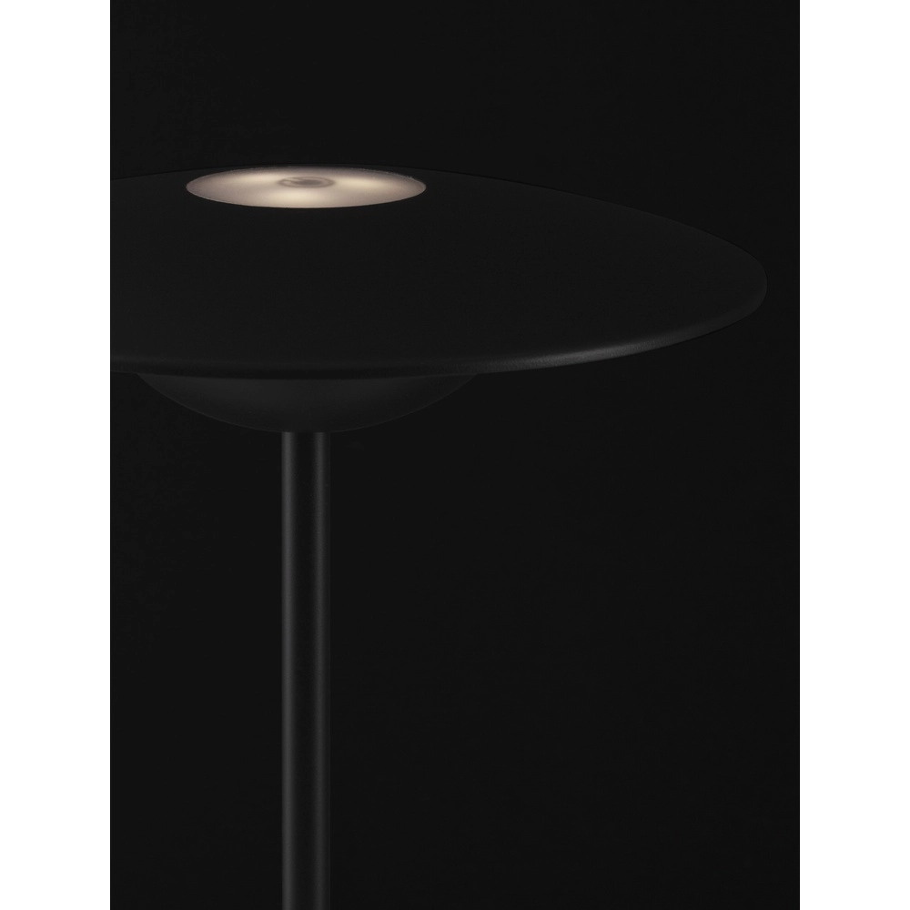Tafellamp Fumo oplaadbaar zwart Lyora 5212017432636