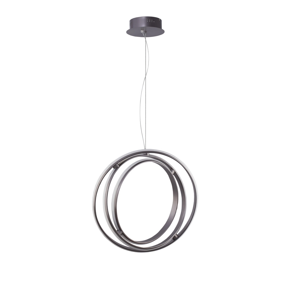 Hanglamp Pertone S Ø 50cm zwart met paarse gloed Lyora 5212017419699