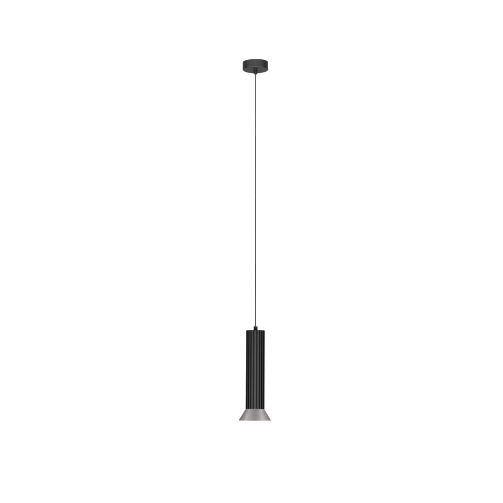 Hanglamp Luvia zwart met brons Lyora 5212017475589