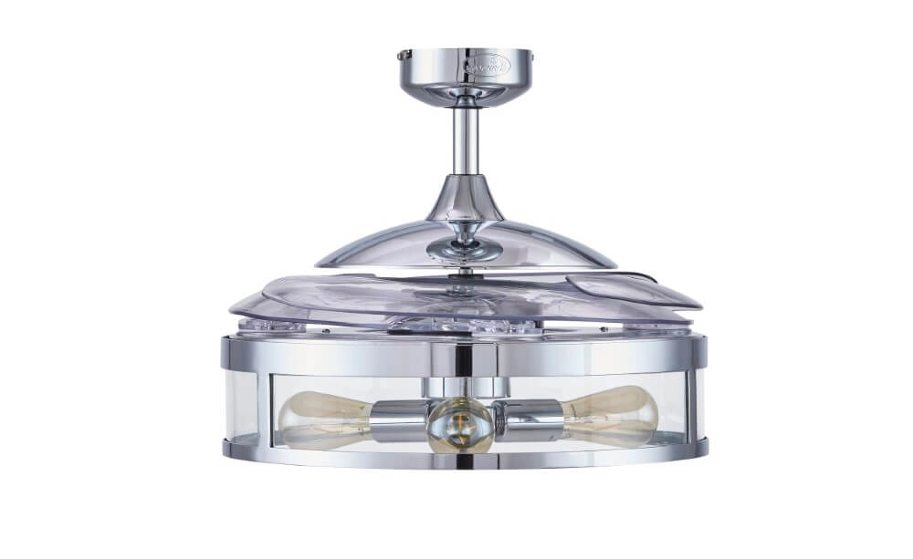 Chromen plafondventilator Fanway Classic Ø 122cm Beacon 9333509119388