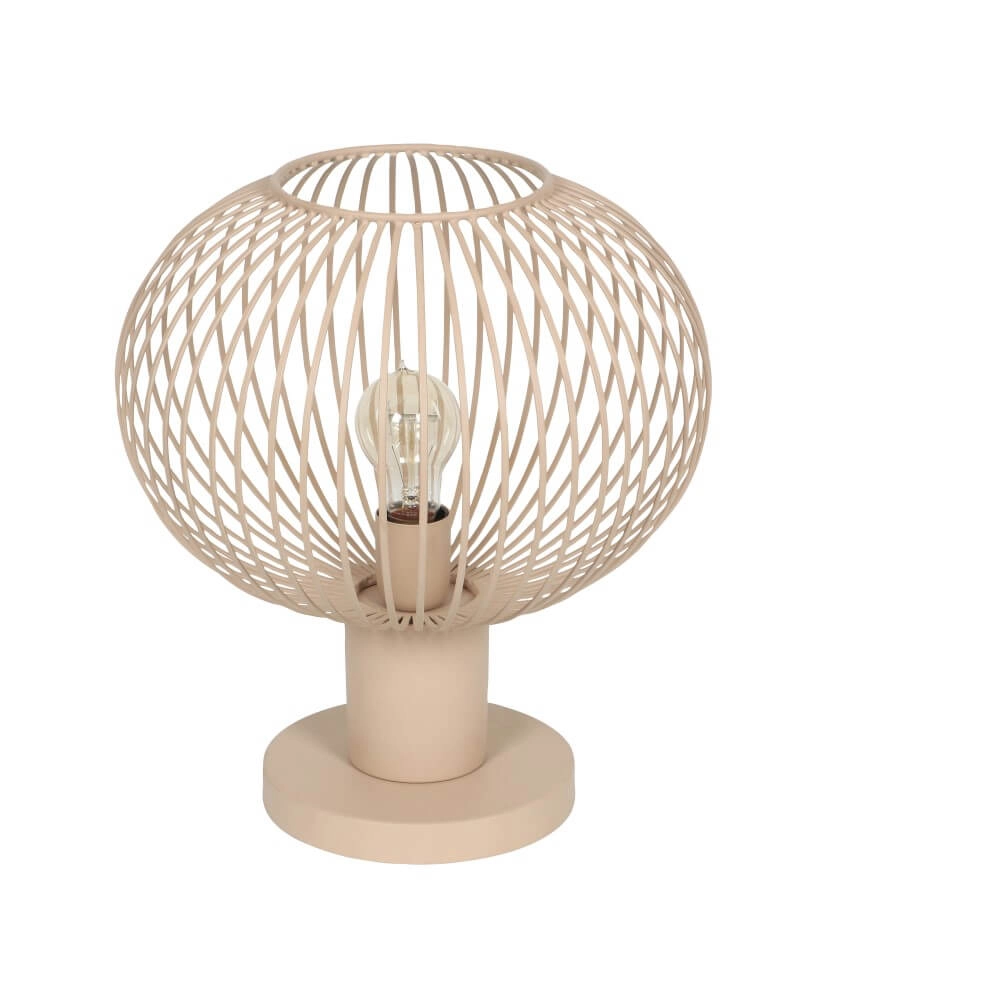Draad tafellamp Gila Ø 33cm - zand Trio 4017807629101