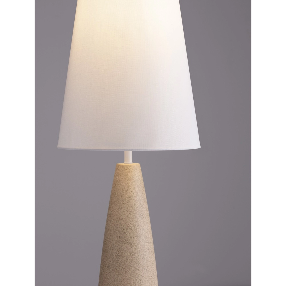 Vloerlamp Mizu crème met witte kap Lyora 5212017468918