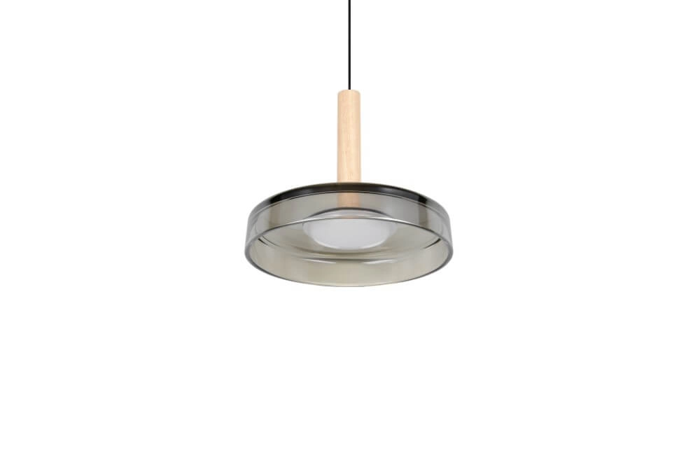 Led hanglamp Celeste Ø 22cm - smoke glas Trio 4017807616880