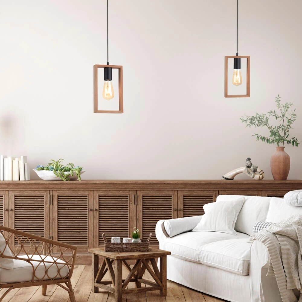Landelijke hanglamp Franky 1-lichts Just Light 4043689966423