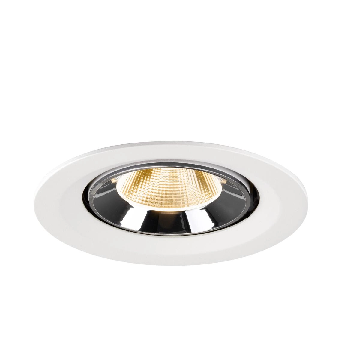 Inbouwspot Numinos Gimble M wit/chroom 2700K - 20gr SLV 4024163312028