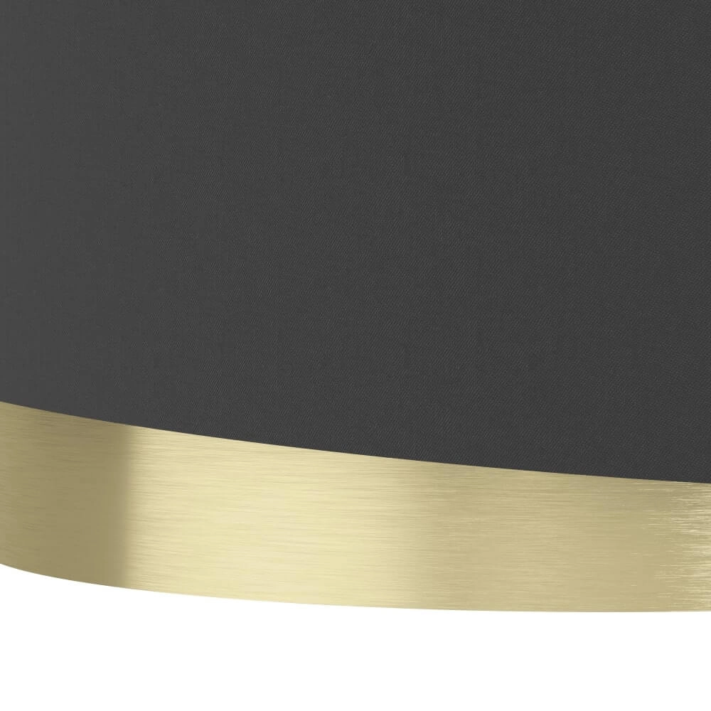 Plafondlamp zwart met goud Manderline Ø 45cm Stars of Light 9002759399245