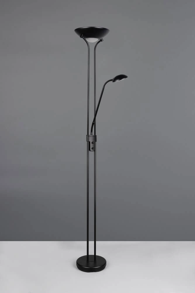 Zwarte led leeslamp Spock Trio 4017807618143