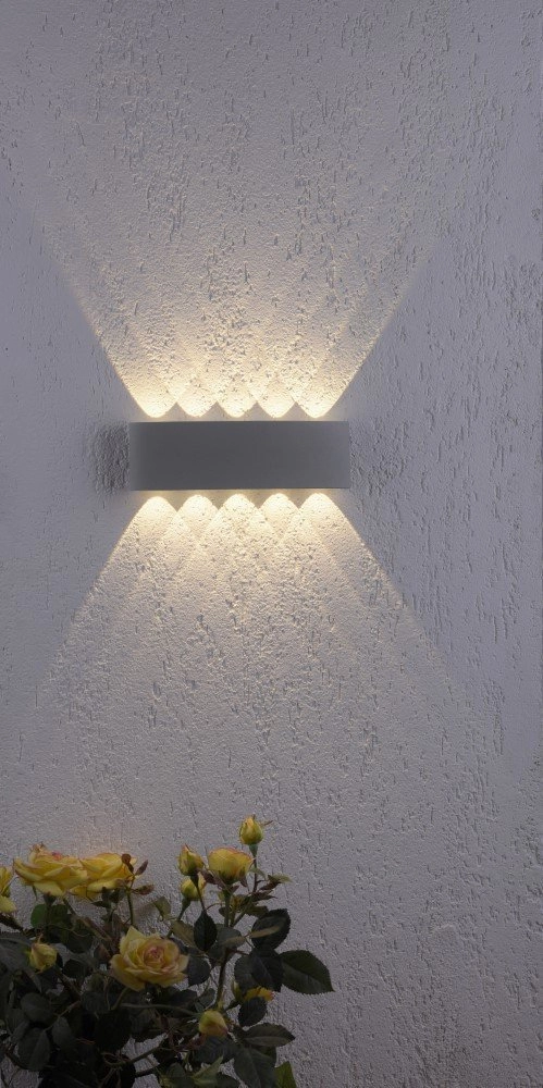 Design wandspot Carlo Up - Down 5-lichts grijs Paul Neuhaus 4012248335796