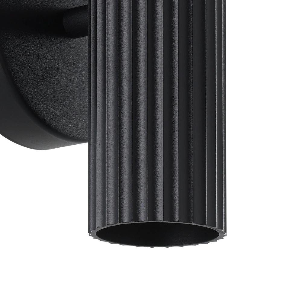 Opbouwspot Portillo up & down zwart Eglo 9008606360536