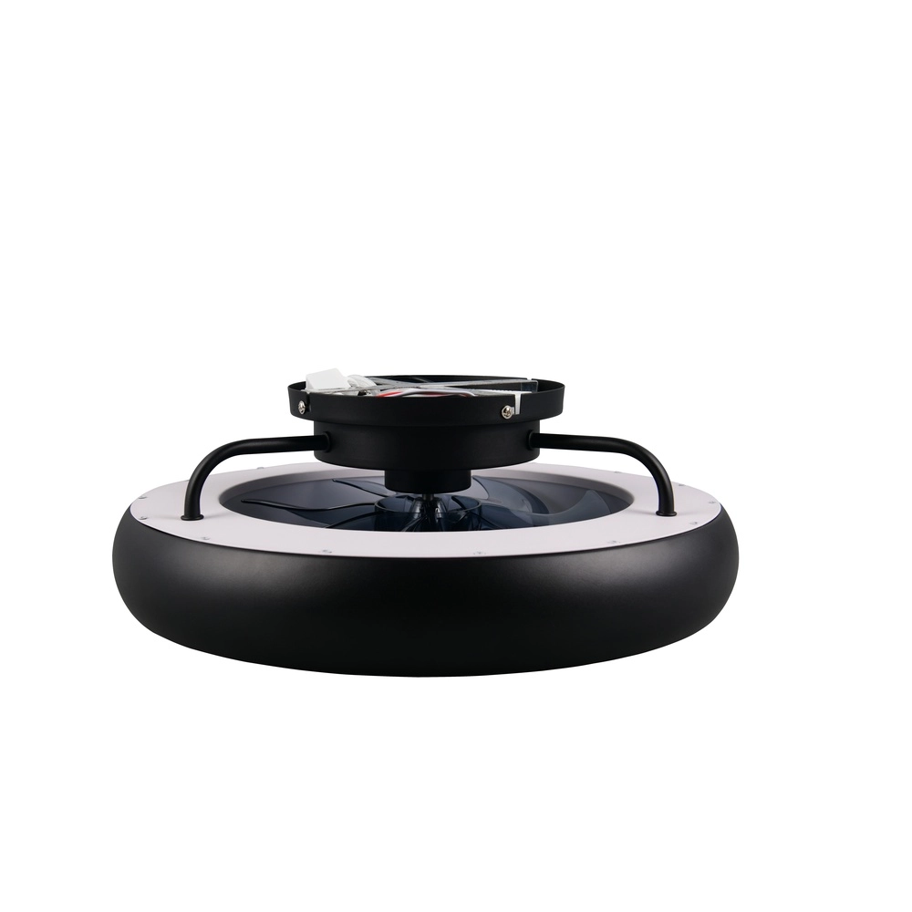 Strakke ventilator Muonio zwart Trio 4017807688221